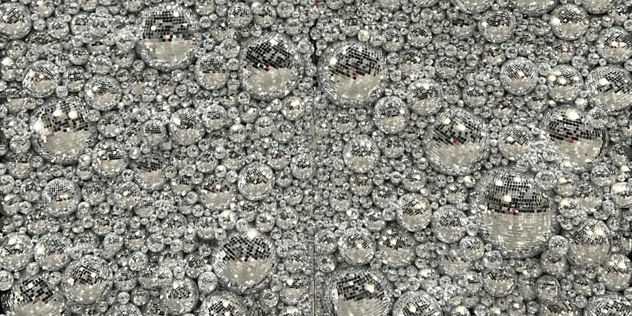 Disco Ball Wall Backdrop